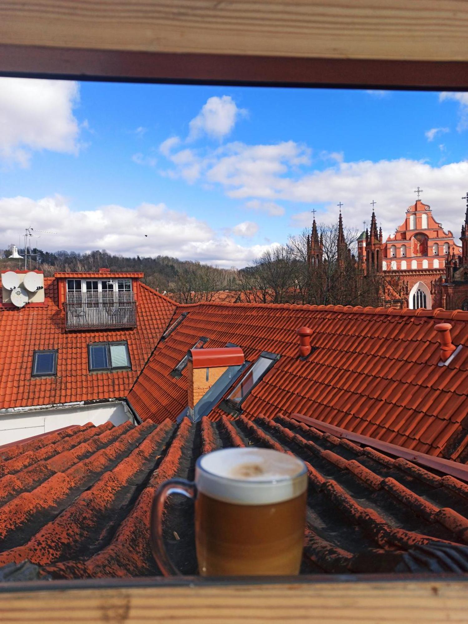 Private Sauna & 4 Bedrooms Old Town Rooftop Apartment Vilnius Exterior photo